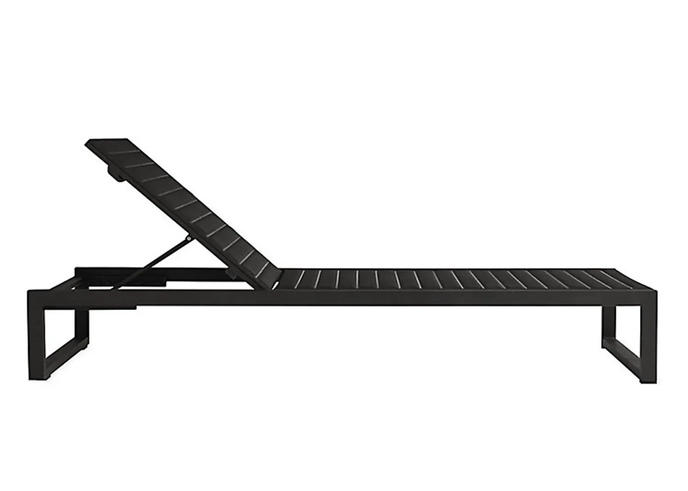 Case Eos Chaise Longue Black