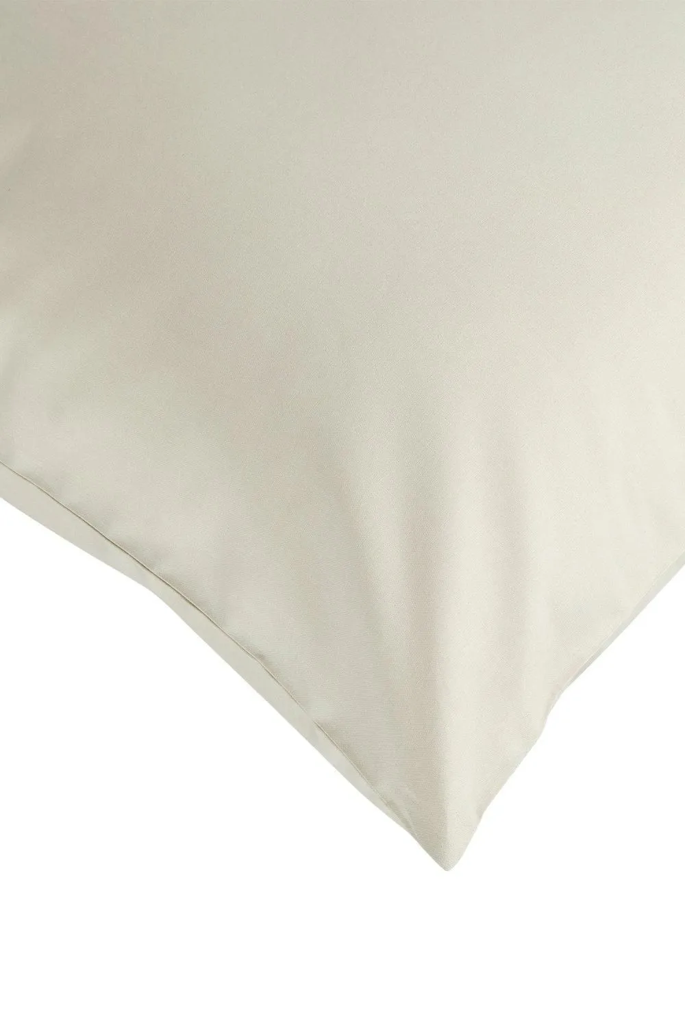 CHRISTY Pure Cotton Percale King Pillowcase Pair in Beige 2