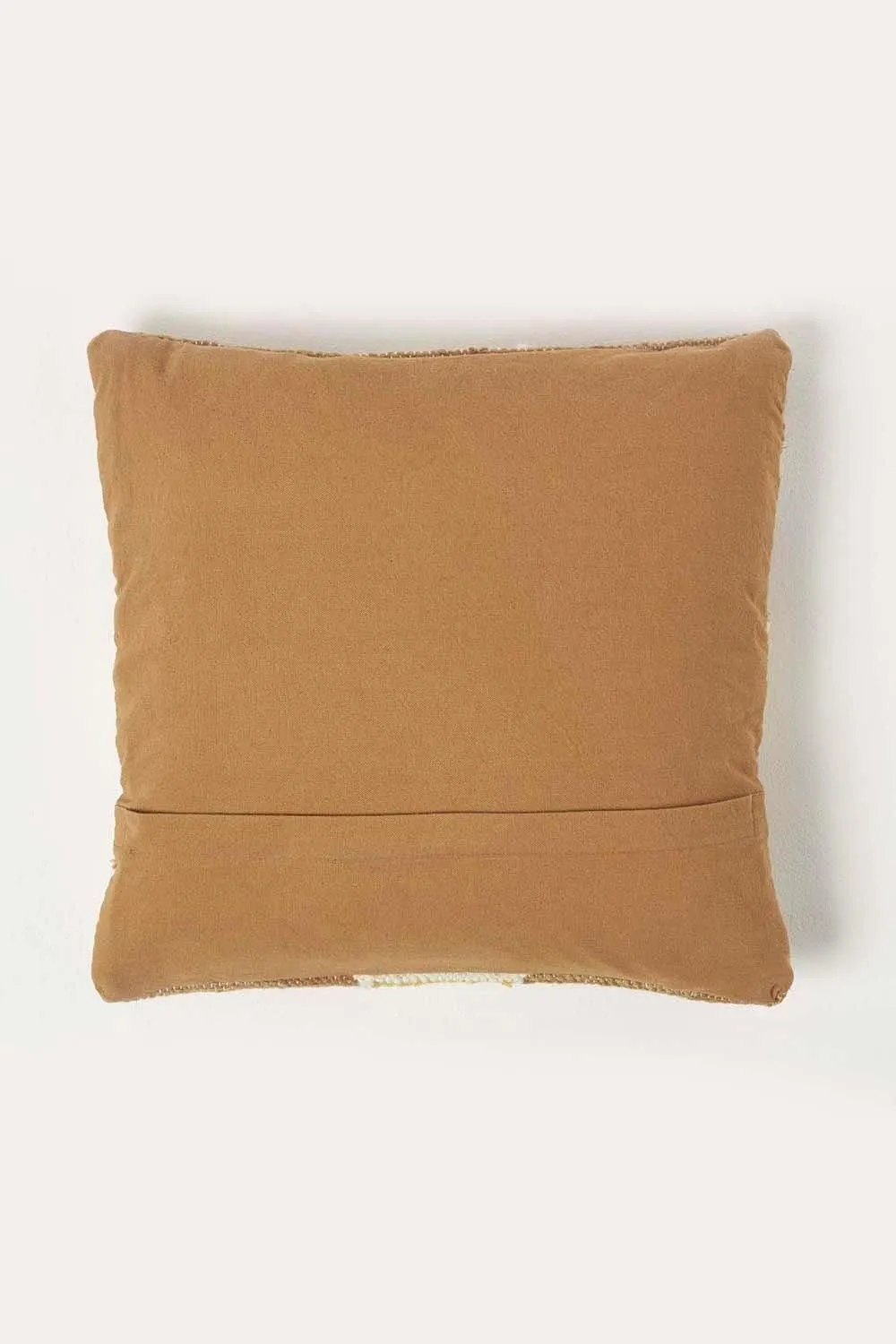 Homescapes Handwoven Kilim Cushion with Feather Filling in Brown 2