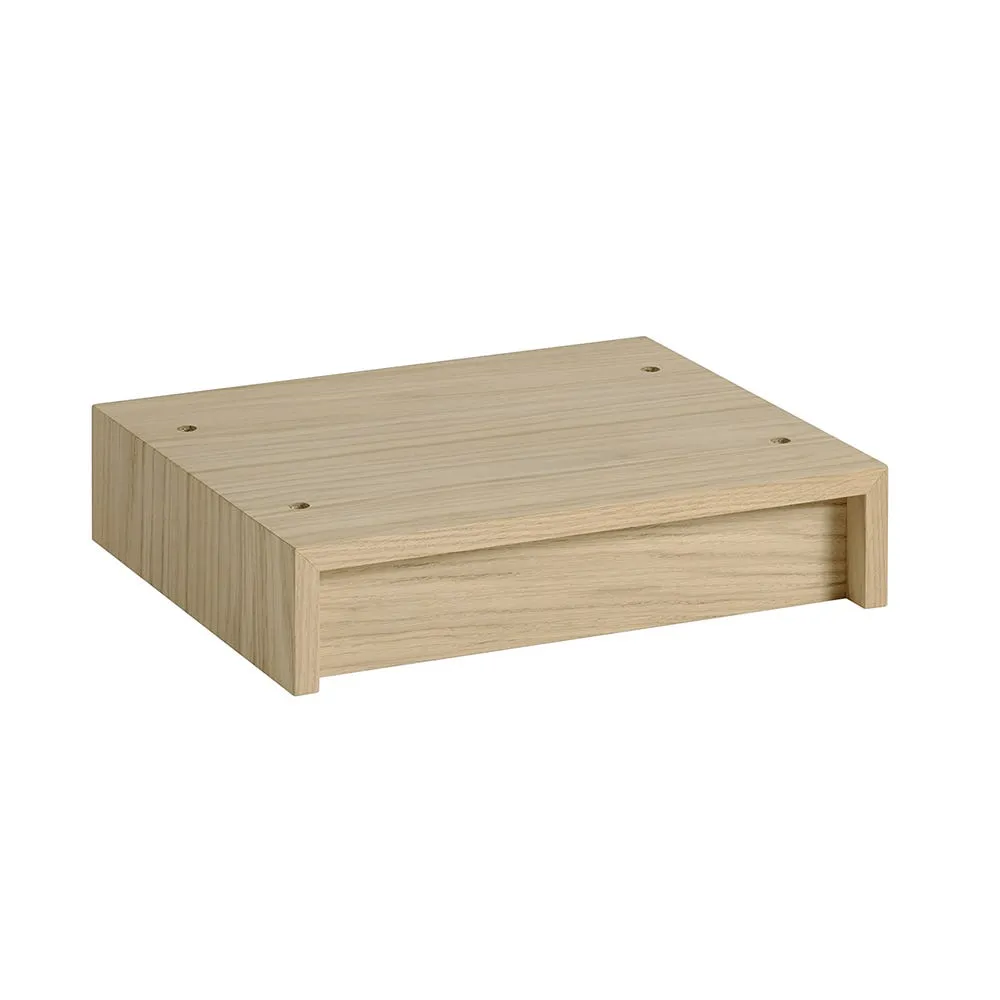 Muuto Stacked Storage System Plinth Small Oak 2