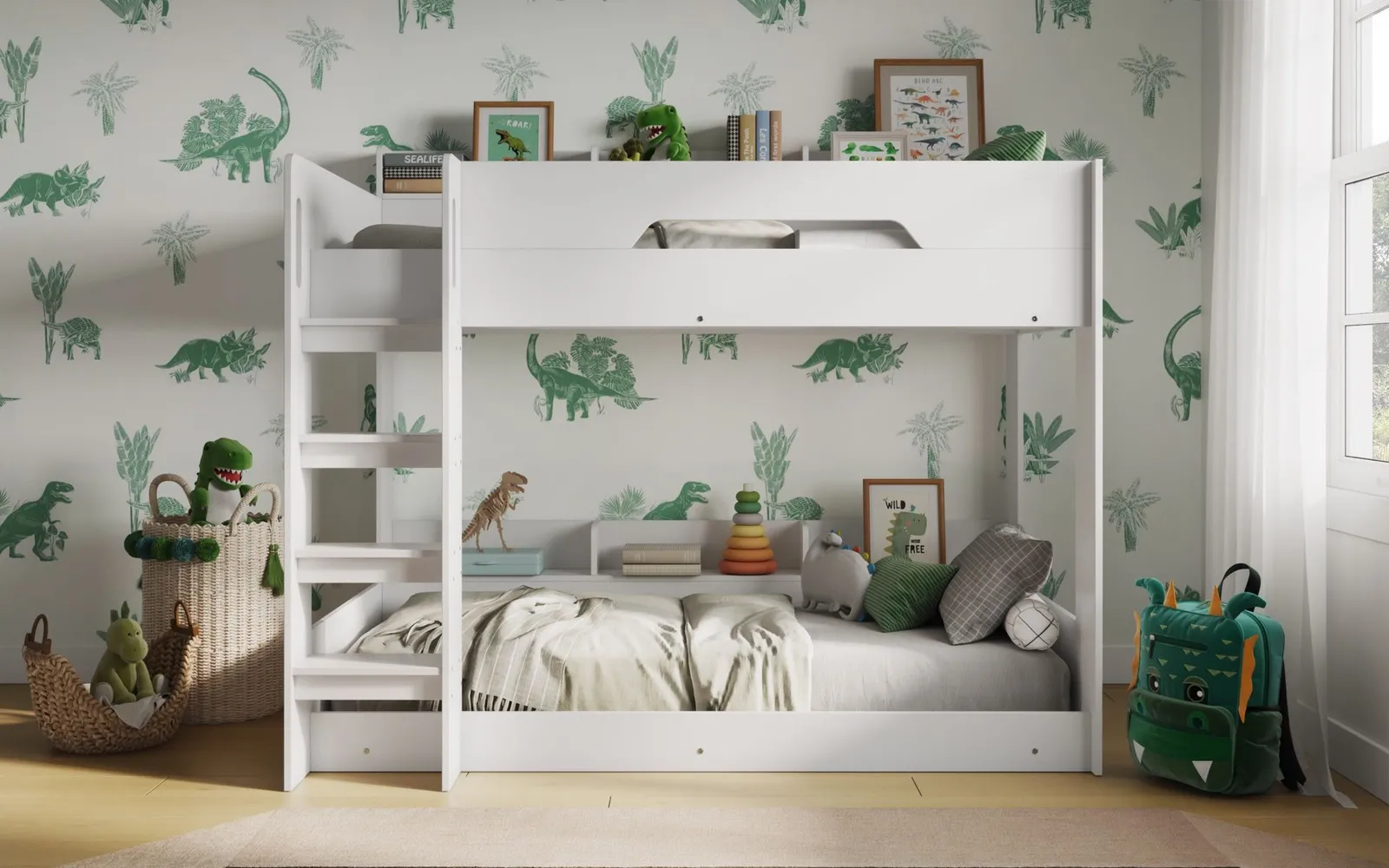 Flair Gravity Bunk Bed in White 3