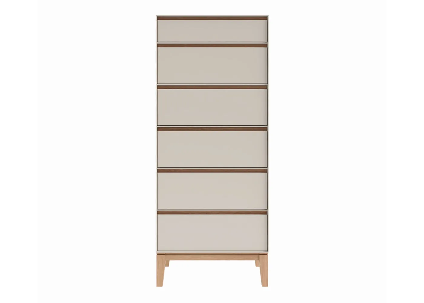 Heal's Lars Tallboy Dresser Cashmere/Oak 1