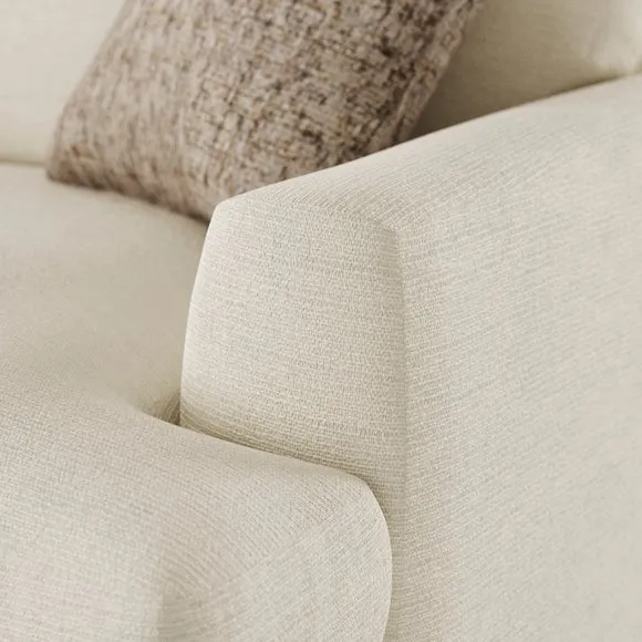 Lawson Chunky Tonal Weave 4 Seater Sofa 5