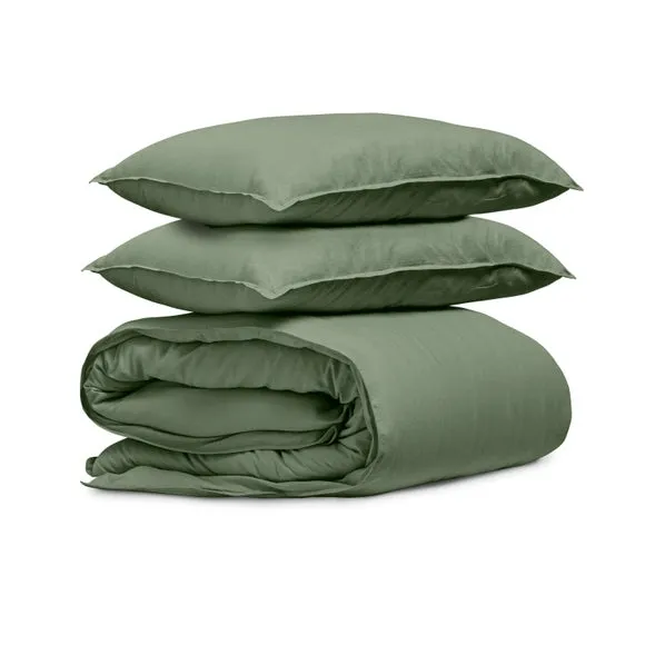Cotton Linen Duvet Cover & Pillowcase Set 6