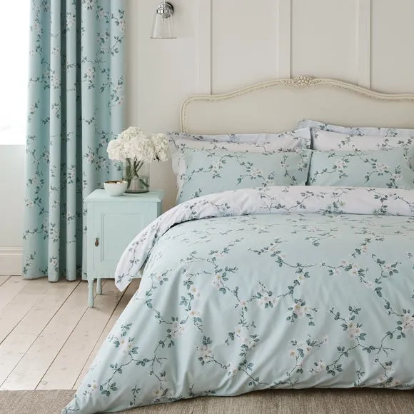 Edith Floral Duvet Cover and Pillowcase Set 1