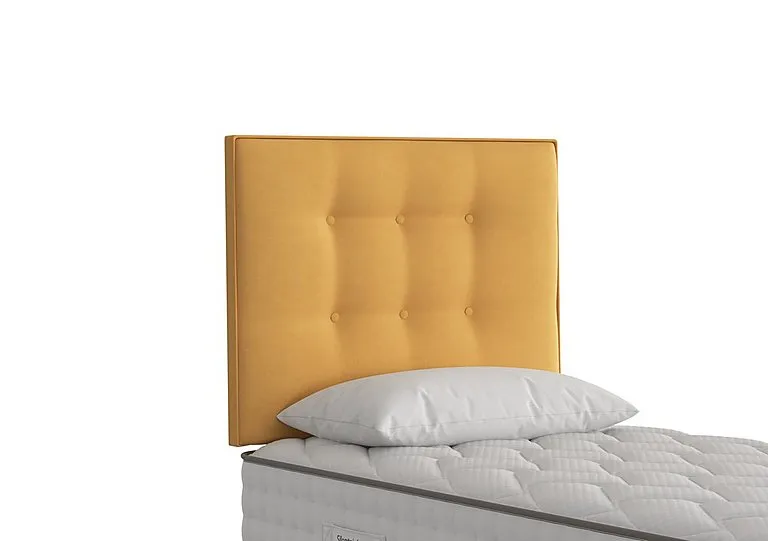 Coral Strutted Headboard - Single - Luxury Ochre