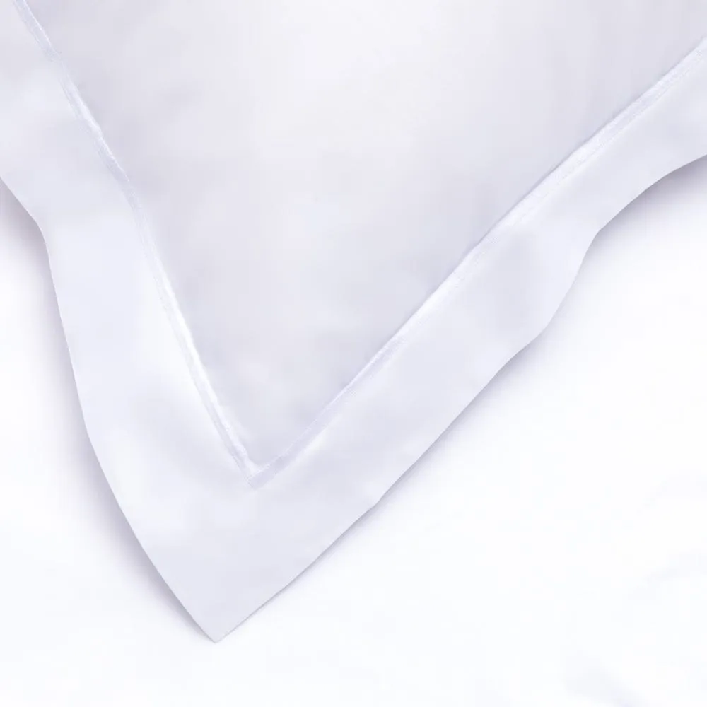 Heal's 400 Thread Count Egyptian Cotton White Standard Pillowcase 4