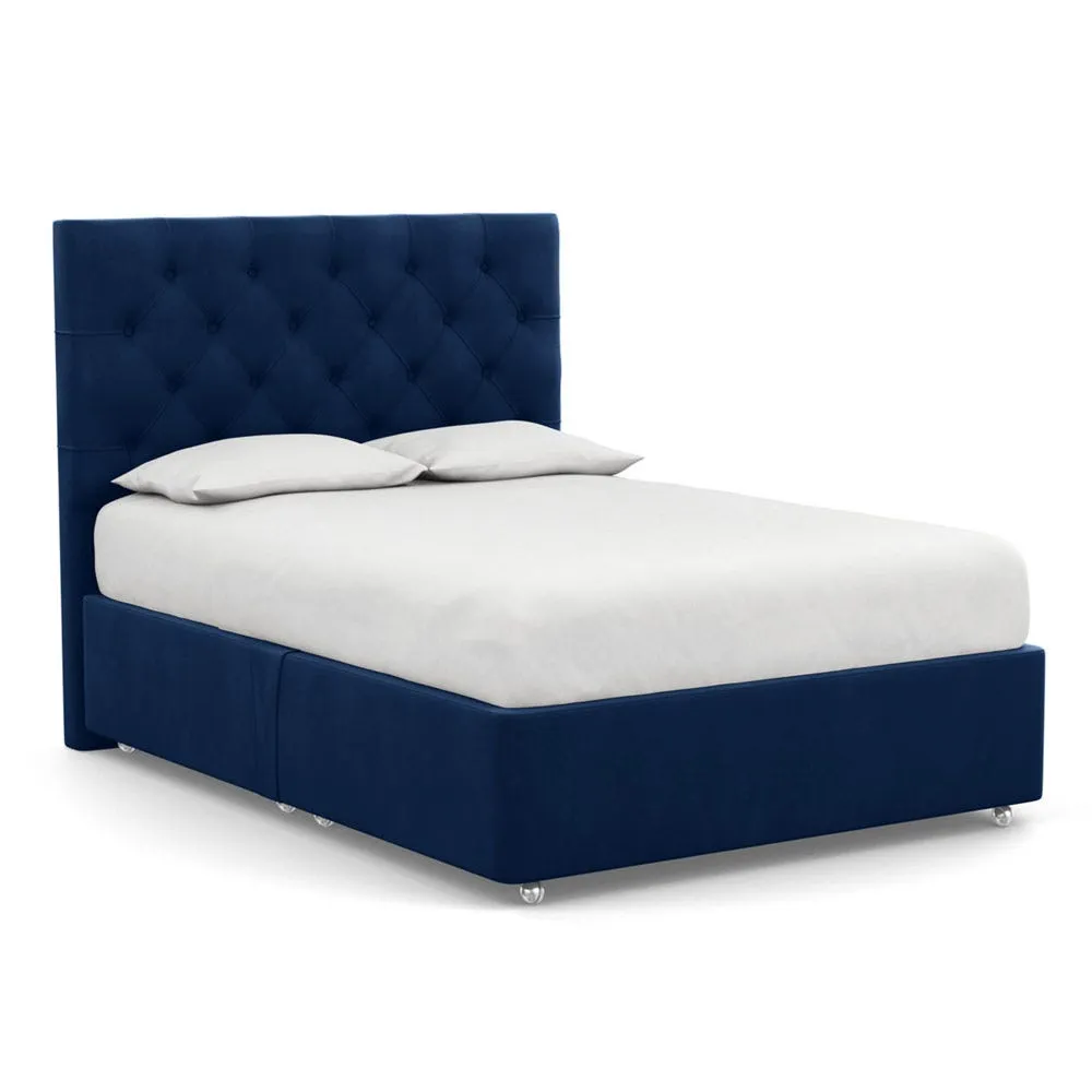 Heal's Balmoral Headboard Lift Storage Super King Smart Cotton Linen Rice 2