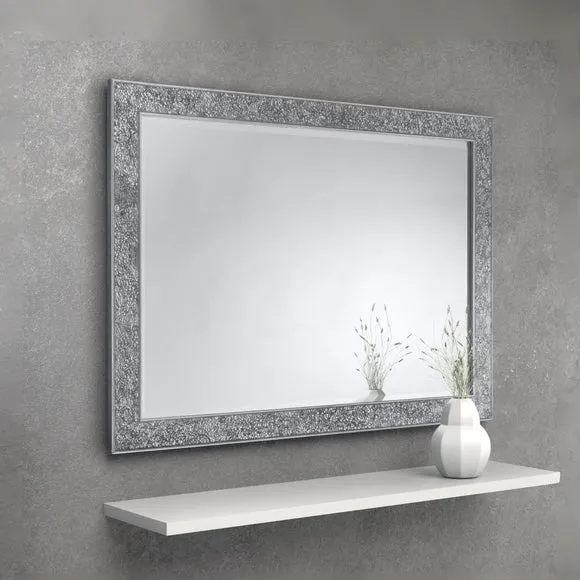 Staccato Fragment Rectangle Wall Mirror