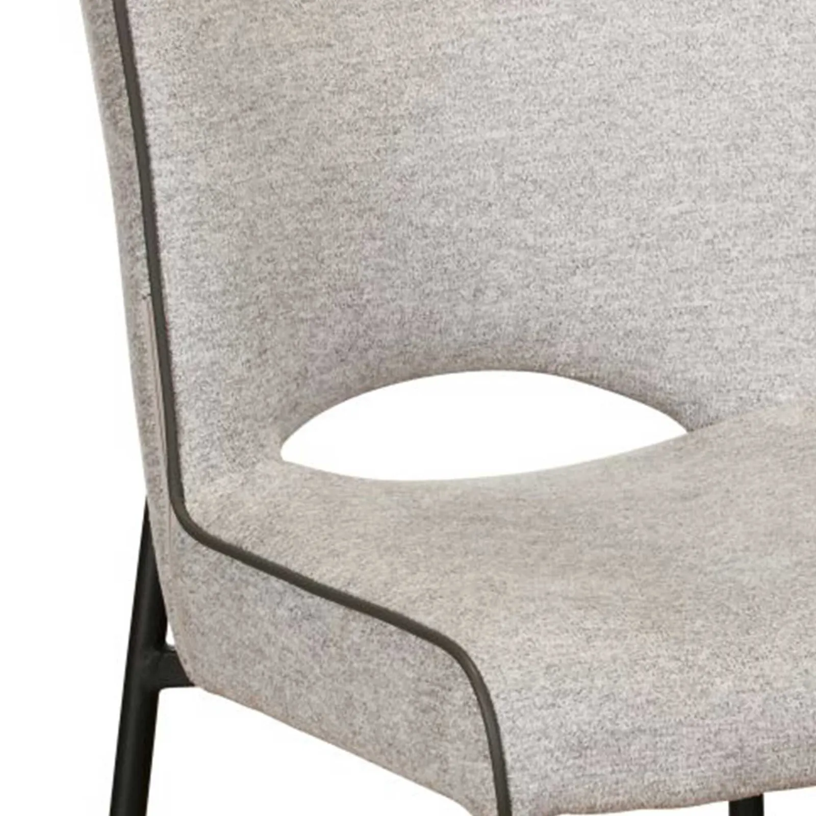 Galini Dining Chair Light Grey Fabric | Barker & Stonehouse 5