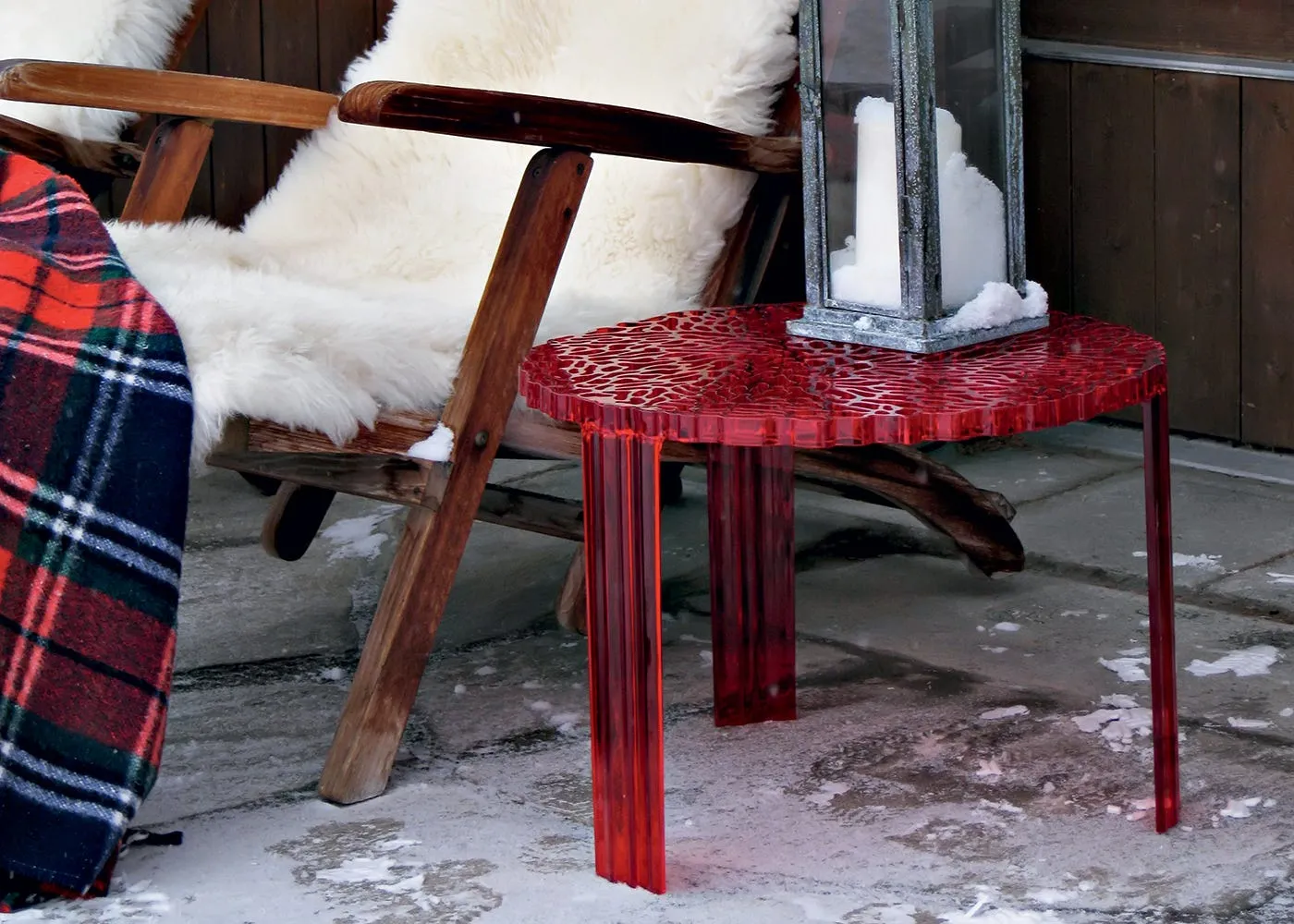 Kartell T-Table Low Black 2