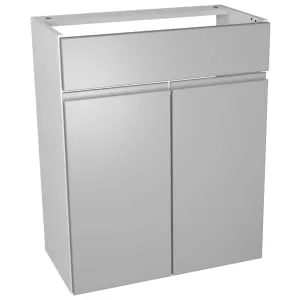 Wickes Hertford Dove Grey Vanity Unit - 600 x 735mm
