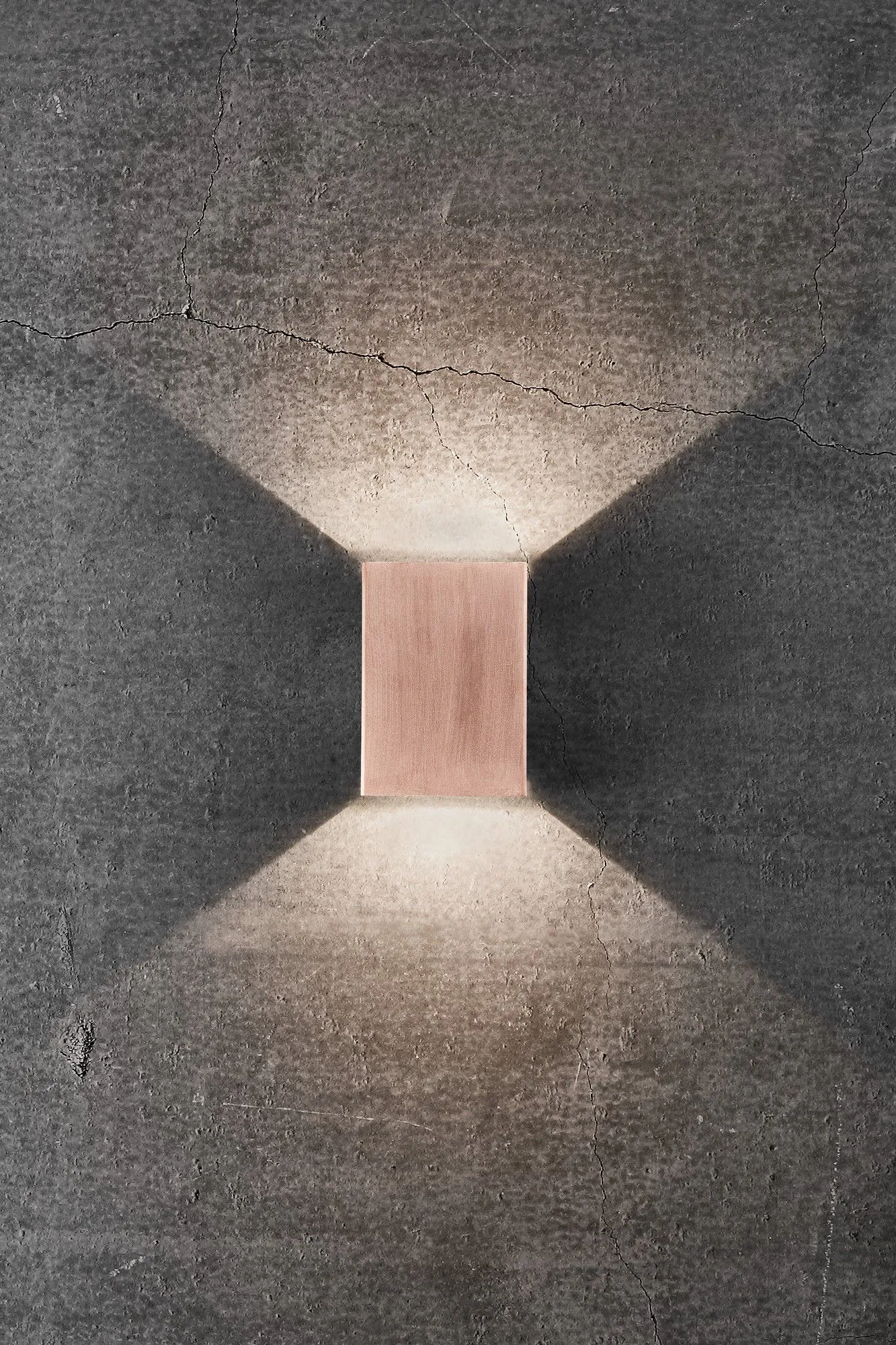 Nordlux Fold Outdoor Wall Light Copper Copper Garden LED IP54 3000k Mains 6