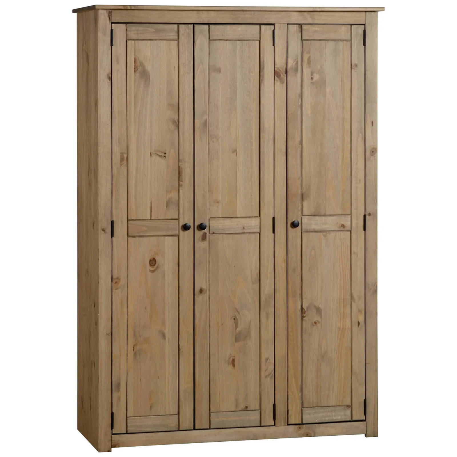 Panama Triple Wardrobe, Pine