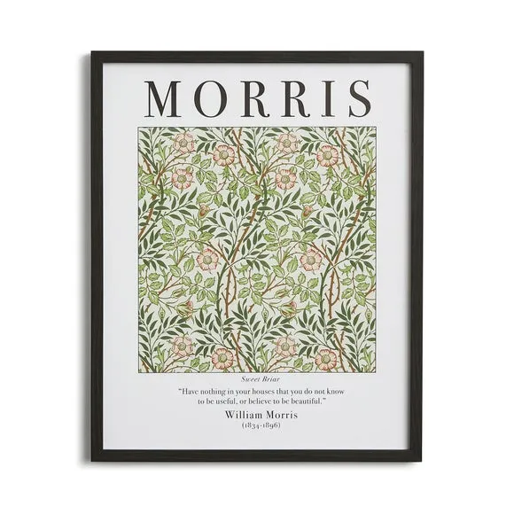 Sweet Briar by William Morris Framed Print 3