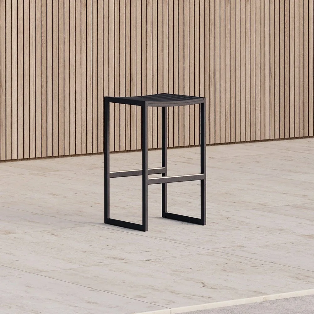 Case Eos Backless Bar Stool Black 4