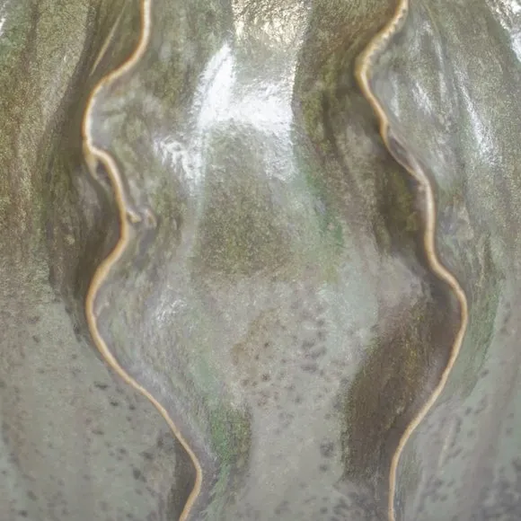 Scarlet Coral Reef Ceramic Vase 2