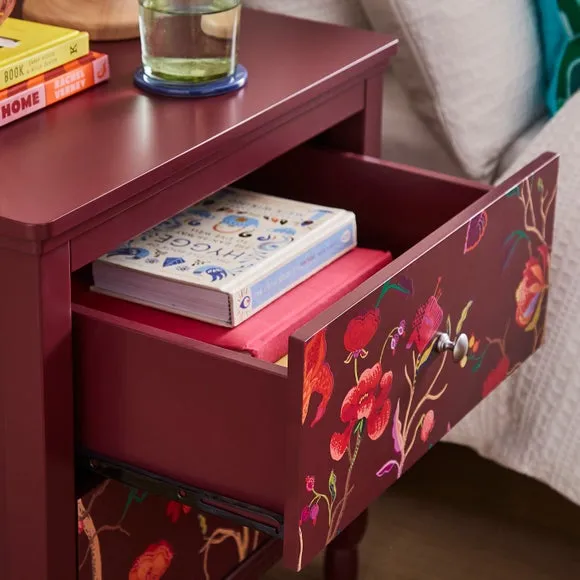 Sophie Robinson Joylene 2 Drawer Bedside Table 3