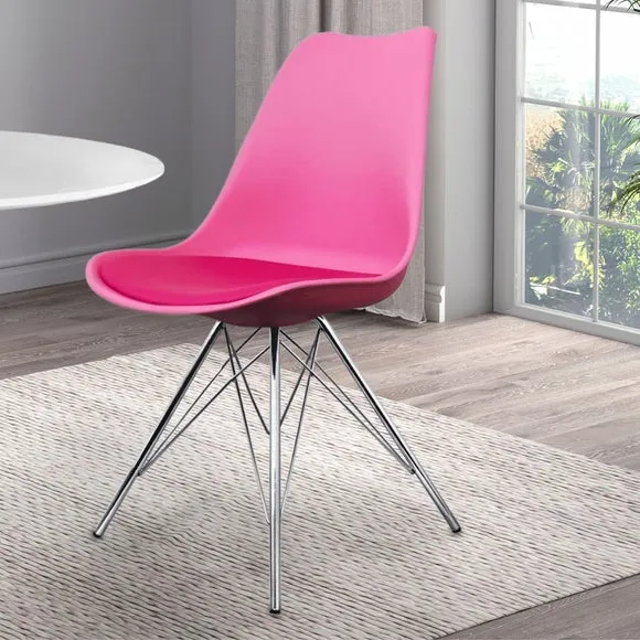 Fusion Living Soho Plastic Dining Chair 1