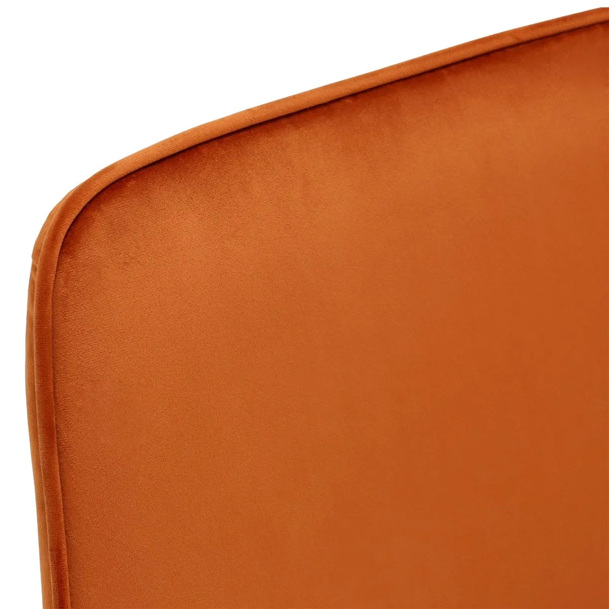 Beckton Leisure Swivel Dining Chair, Orange Velvet | Barker & Stonehouse 5