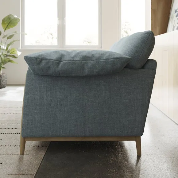 Hector Tonal Plush Chenille 2 Seater Sofa 3