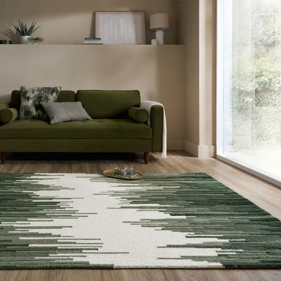 Seren Abstract Wool Rug 1