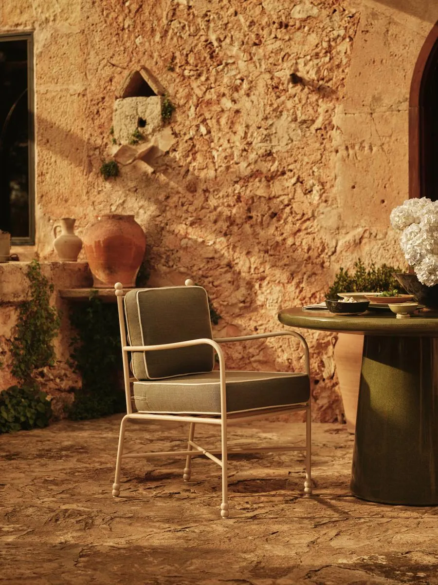 Fawn Outdoor, Dining Chair, Sage