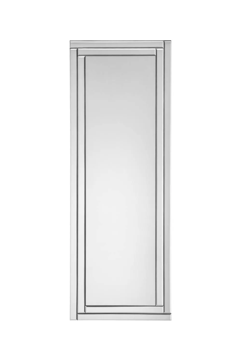 Julian Bowen Deco Frameless Dressing Mirror in Clear 3