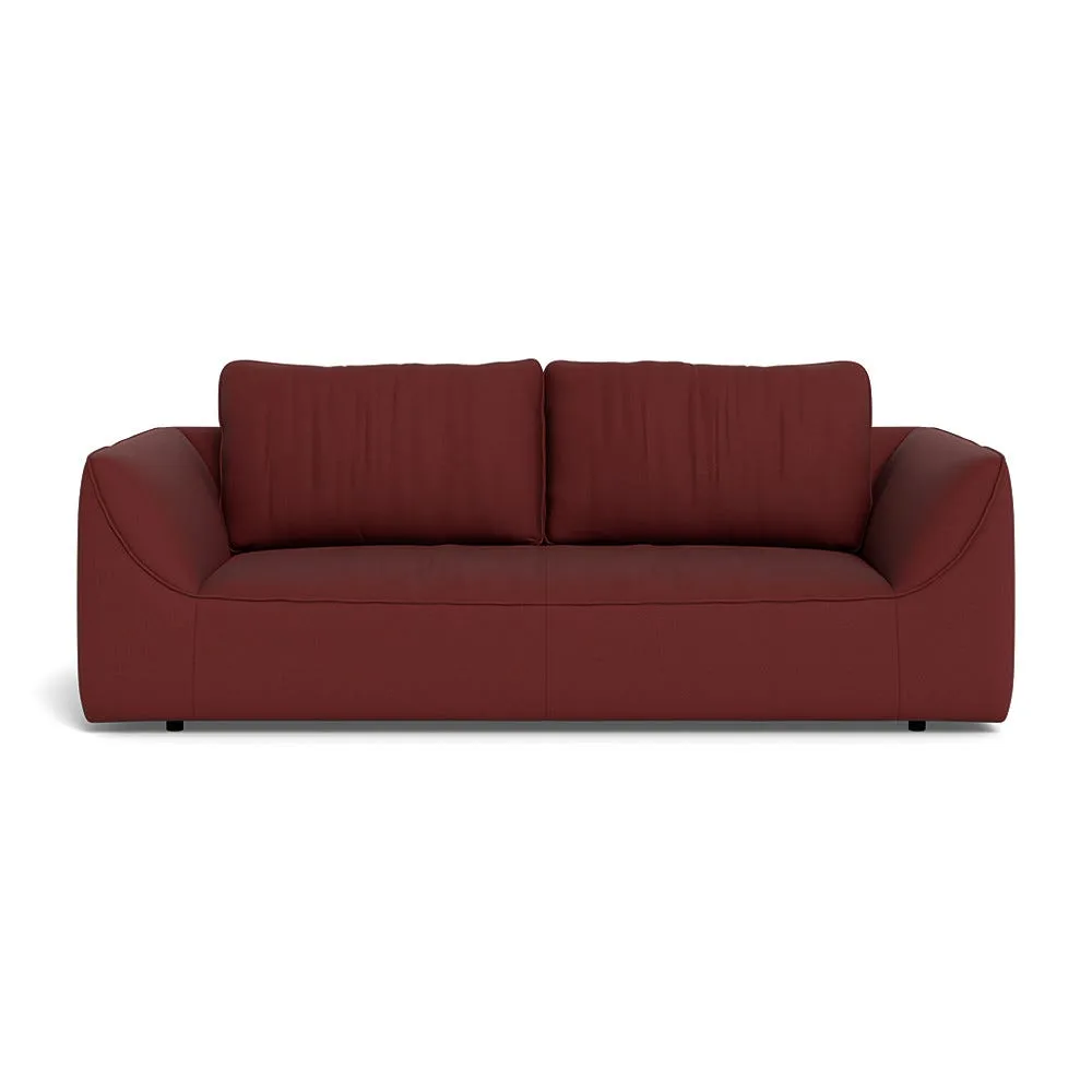 Heal's Morven 3 Seater Sofa Capelo Linen-Cotton Etruscan Red 1