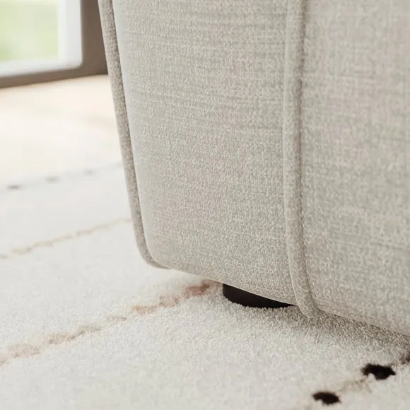 Blake Soft Texture Chenille 3 Seater Sofa 4