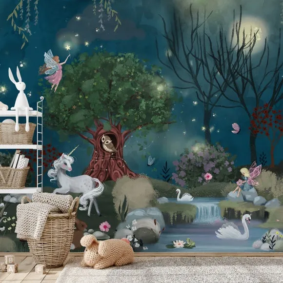 Whimsical Fairytale Mural 3