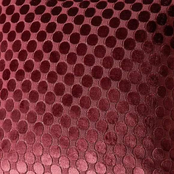 Soiree Velvet Spot Square Cushion 2