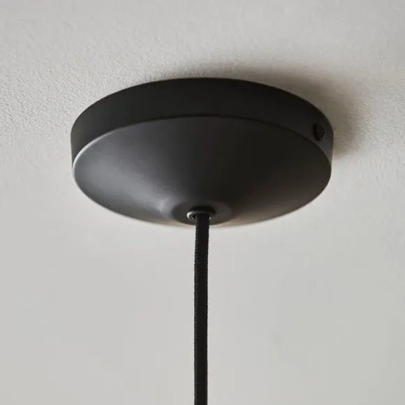 Sterling Ribbed Adjustable Pendant Light 6