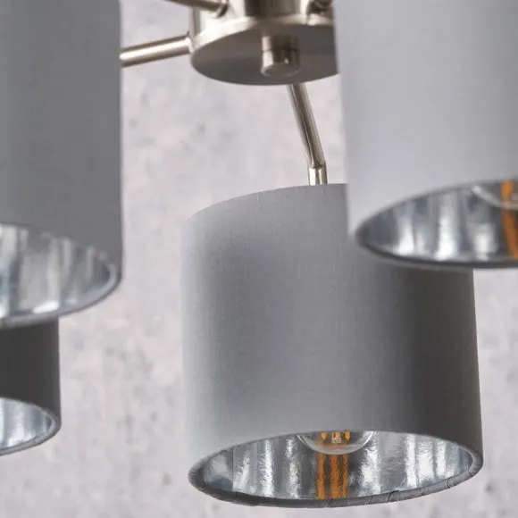 Pacific Lifestyle Elin 5 Light Semi Flush Ceiling Light 3