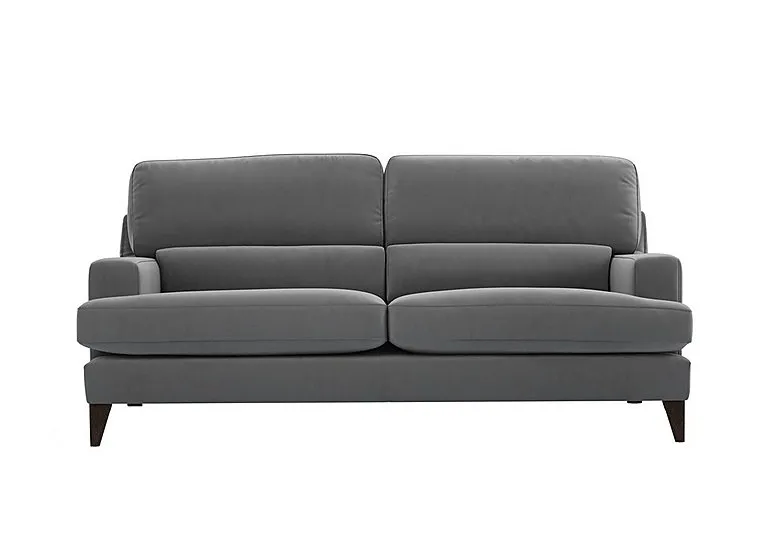 Romilly 3 Seater Fabric Foam Fill Sofa - Koala Cub