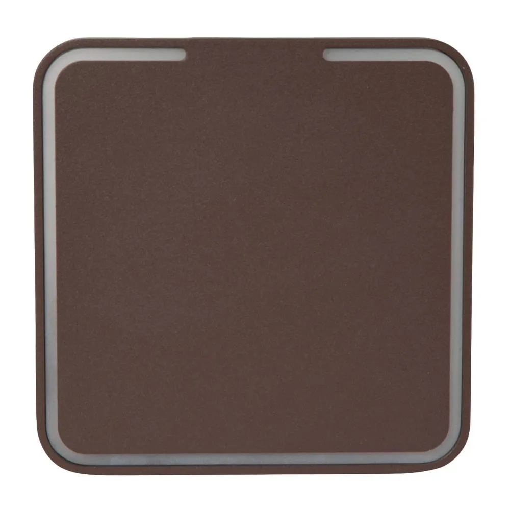 Netlighting Lucide FINISTER Wall light Outdoor LED 1x7W 2700K IP54 Rust Brown 2