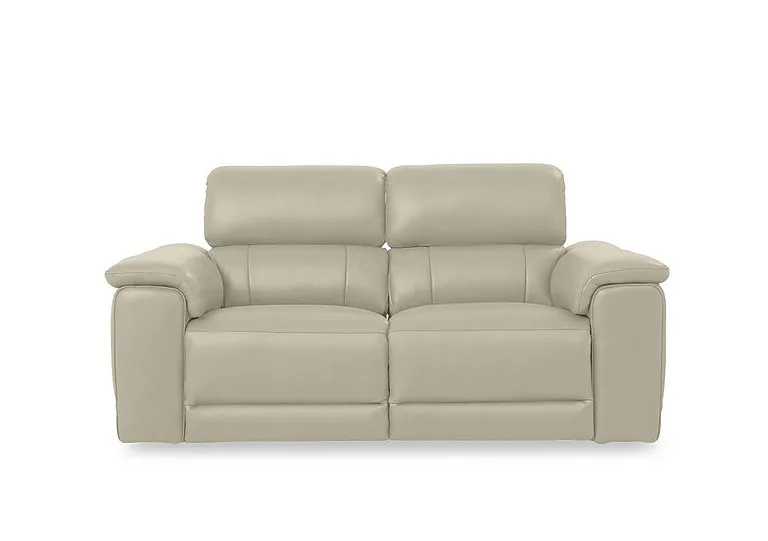 Genius Leather 3 Seater Power Recliner Sofa with Power Headrests