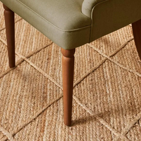 Beatrice Button Back Dining Chair, Fabric 4