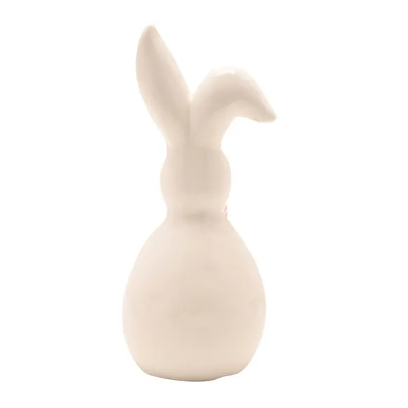 Eggstraordinary Gift Co. Sitting Bunny with Pink Bow Ornament 3