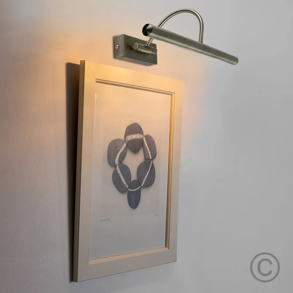 ValueLights Capri Pair Antique Brass Adjustable Twin Bulb Picture Wired Wall Lights in Gold 2