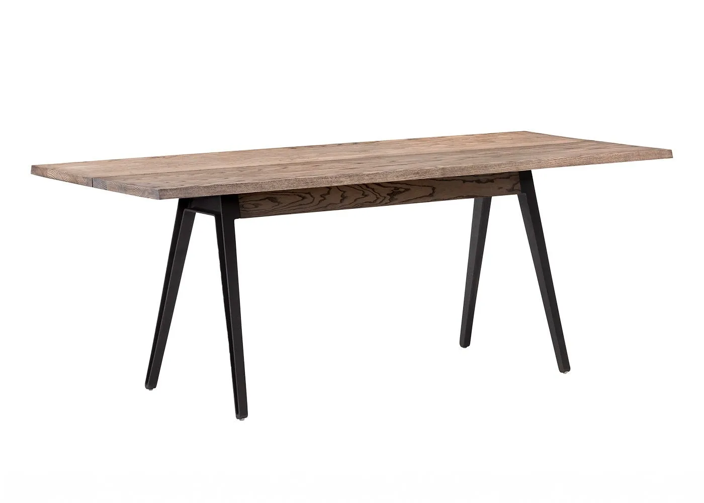 De La Espada Welles Large Dining Table Black Oiled Ash 240cm