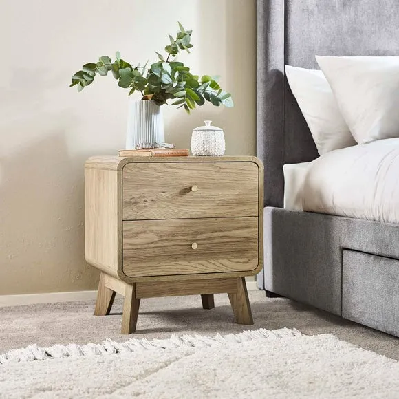 Ingrid 2 Drawer Bedside Table