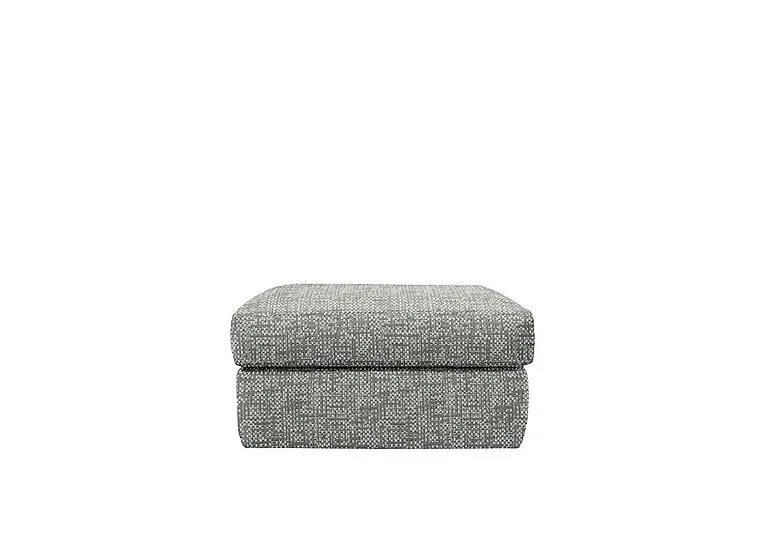 Seattle Fabric Footstool - Remco Duck Egg