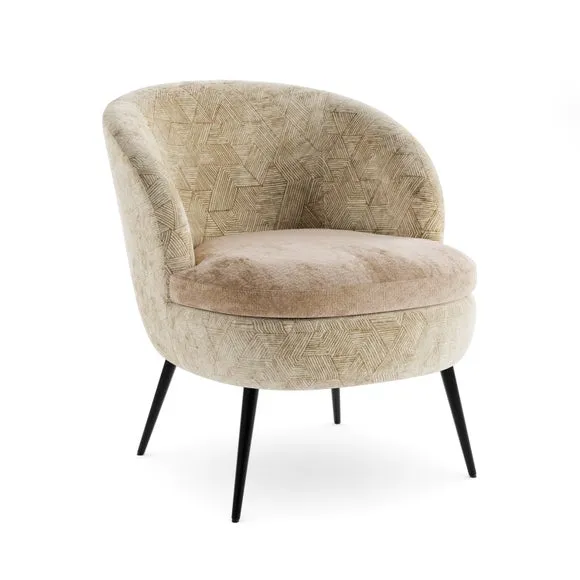 Marcie Luxe Velvet Cocktail Chair 6