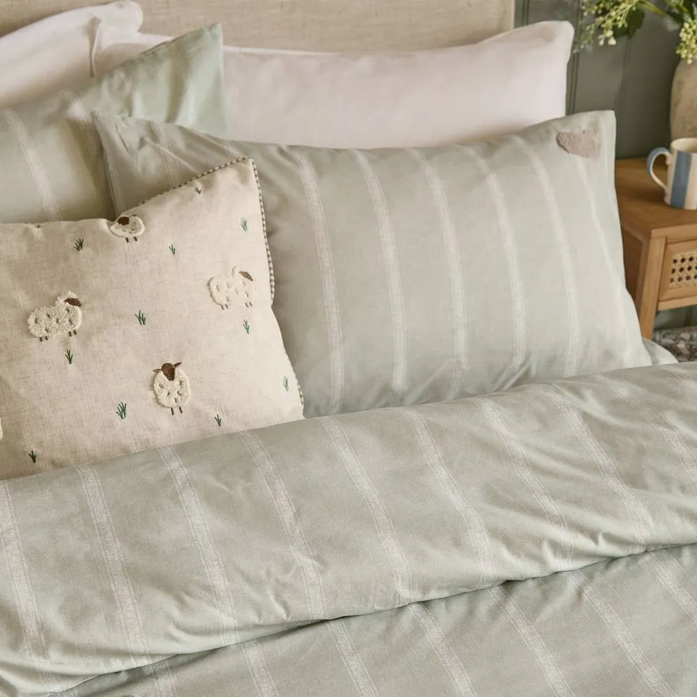 Wylder Ramble Sheep Tufted Cushion in Off-White 6