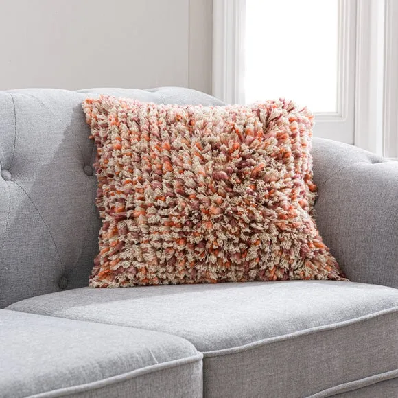 Ava Textured Square Cushion 1