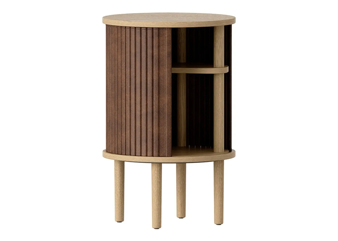Umage Audacious Side Table Oak & Horizons Hazelnut 1