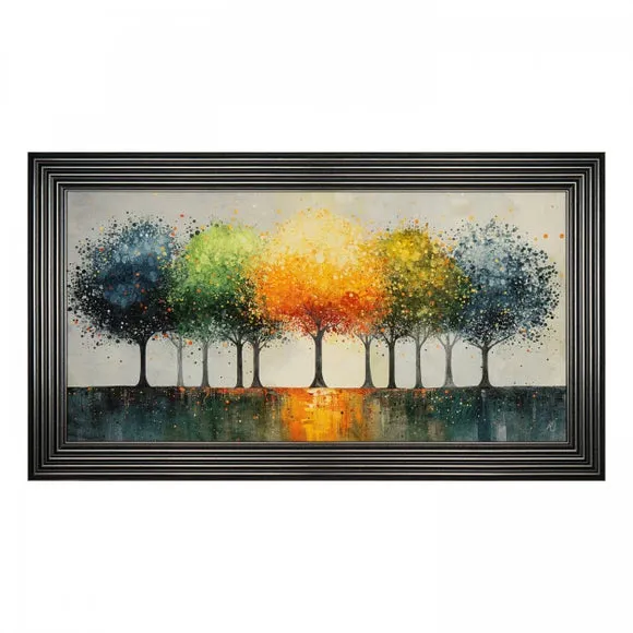 Cedar & Sage Vibrant Canopy Framed Canvas 4