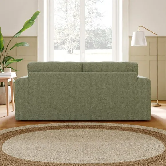 Abel Vintage Soft Chenille 3 Seater Sofa 2