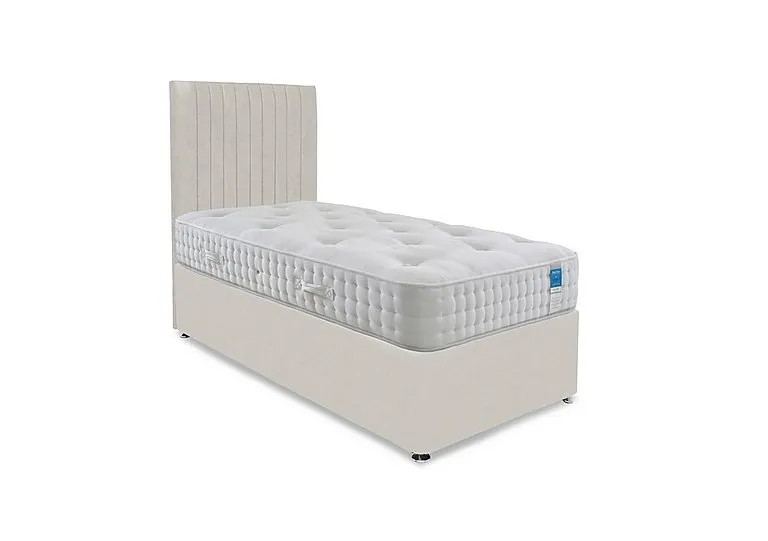 Ortho 2000 Divan Set - Small Single - Plush Ecru